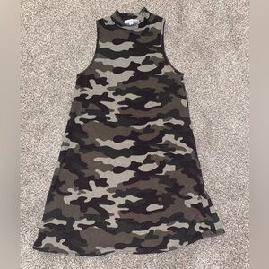 Mini camo dress
